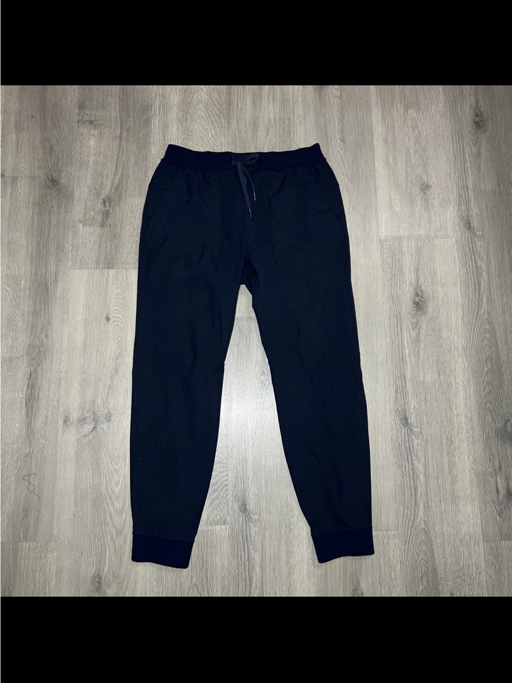Men's Navy Drawstring Jogger Pants